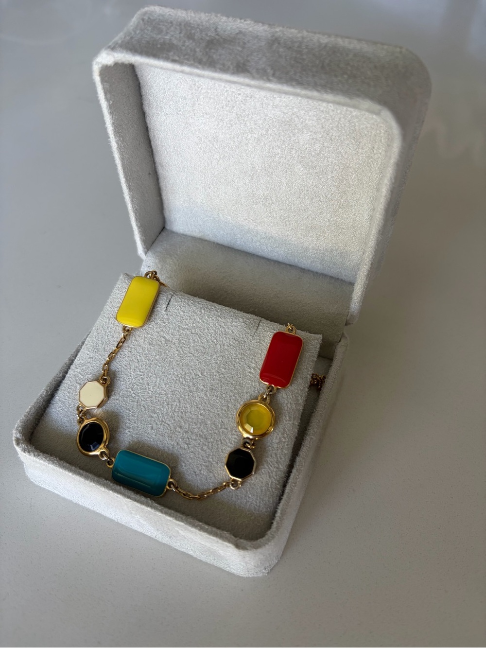 kate spade Colorblock Gold-Tone Multicolor Necklace - Women Jewelry